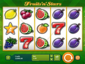 Fruits and Stars игровой автомат